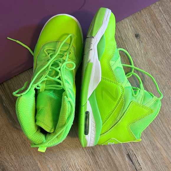 Zumba Air Shock High Top shoes, Bright Green - Picture 4 of 5